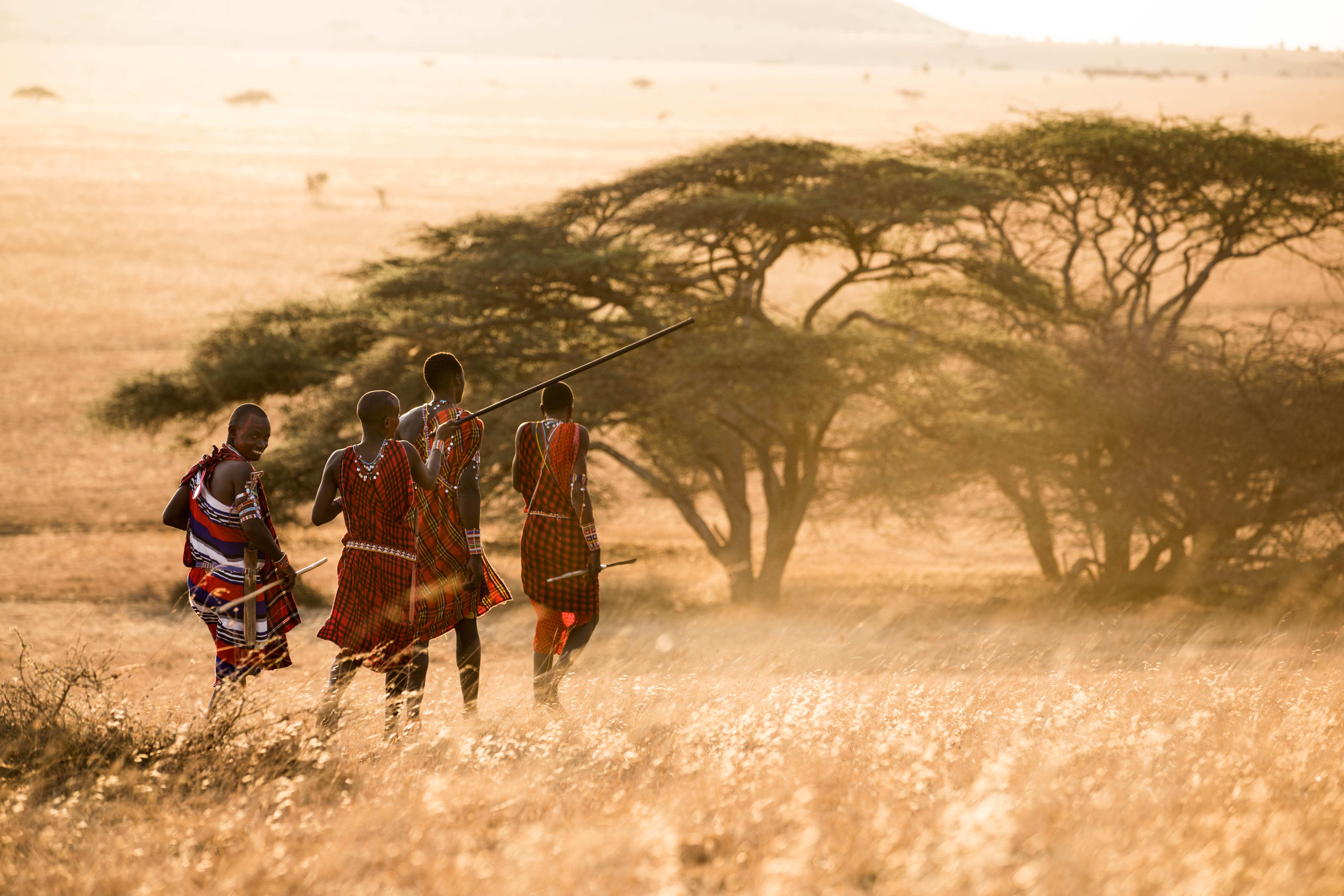 Masai Village Visit and Sunset Drive