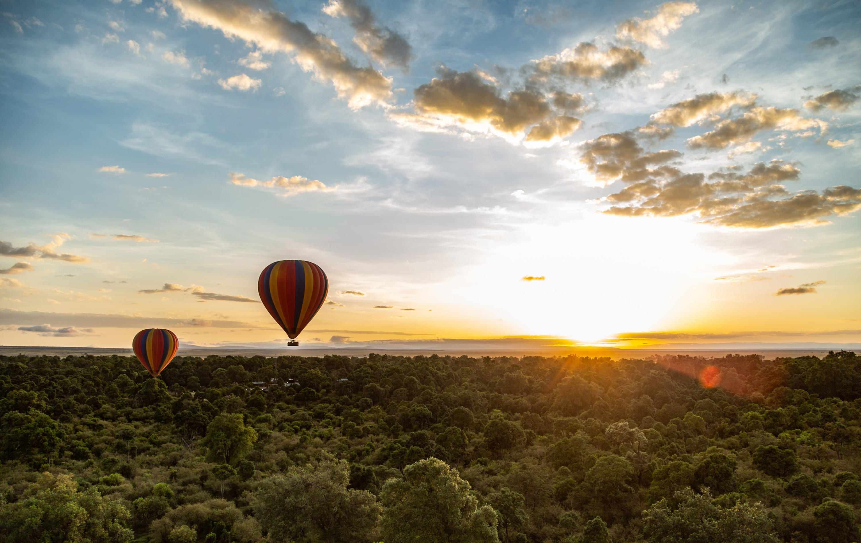 Hot Air Balloon Safari