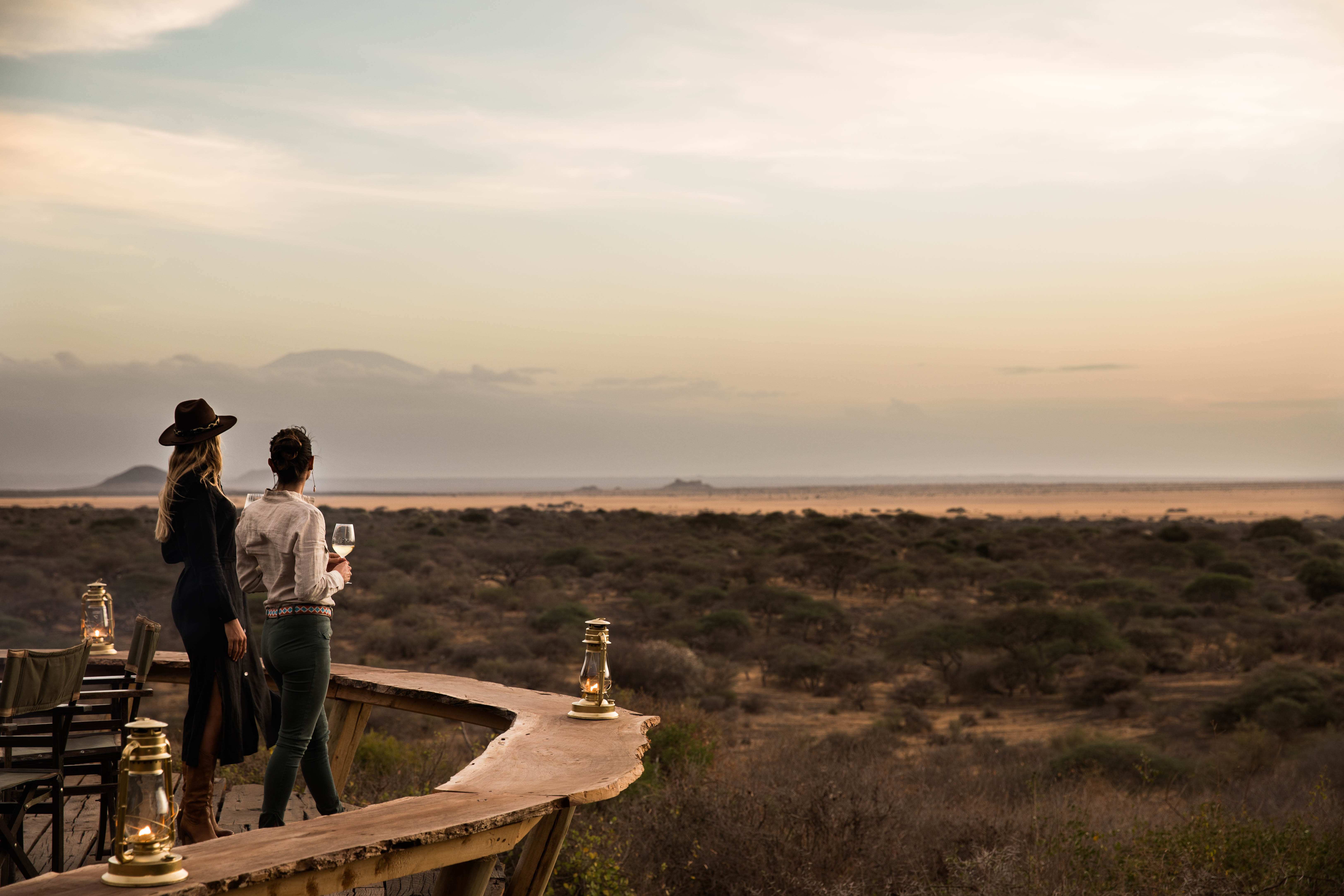 Luxury lodge Amboseli